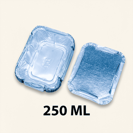 Aluminum Container  250ml (100p)