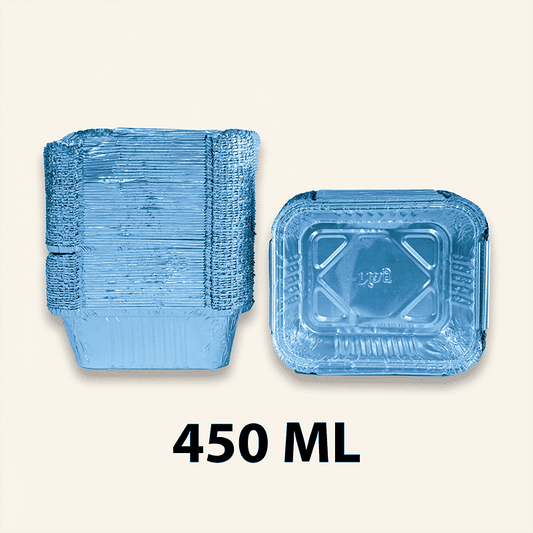 Aluminum Container  450ml (100p)